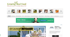 Desktop Screenshot of growingrealfood.com
